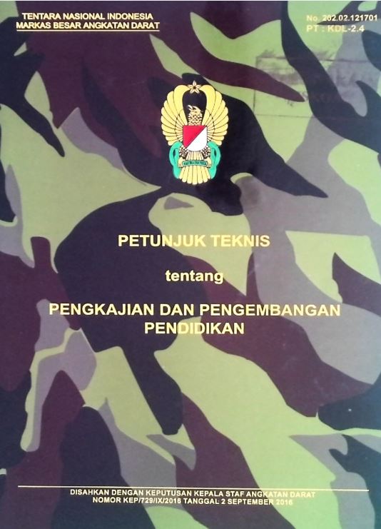 Buku Petunjuk Teknik Pengkajian Dan Pengembangan Pendidikan